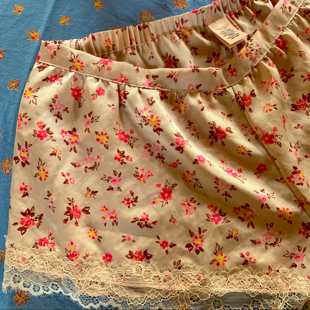 Victoria Secret Silk Sleep Shorts 🌸